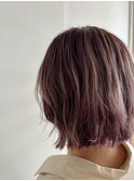 ボルドー色！エアタッチハイライト
