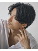 大人のメンズに！短すぎる髪が苦手な方の大人のセンターパート