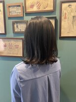 ラテルネ 名駅店(Laterne)&nbsp;鎖骨ミディアム/外ハネ/暗髪/アッシュ/ナチュラル/