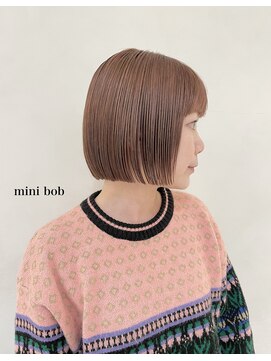 ザックラフィネ(ZACC raffine) ピンクベージュ　ミニボブ