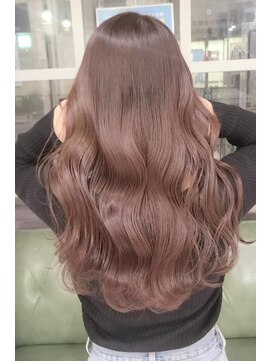 ヘアーズ ベリー 長居店(hairs BERRY) ★BERRYシアカラーナチュラルレイヤーシフォンベージュ美髪小顔