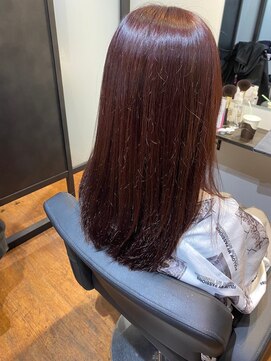 ロウ 町田(ROW) 大人かわいいエギョモリ ミルクティーブラウン ひし形シルエット