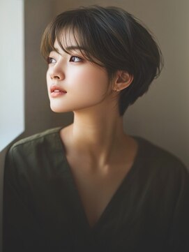 アルトリスト(Altruist Aging×HAIR&SPA) ☆オリーブグレーココアベージュ小顔クラゲヘアー/黒髪/髪質改善