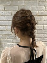 リムヘアソルト(LIM HAIR salt)&nbsp;編み込みヘアアレンジ