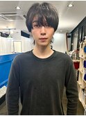 シャープなシルエット爽やかメンズカット
