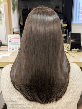 バランス 新宿(balance) オリーブグレージュ×髪質改善トリートメント