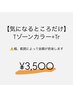 【気になるところだけ】Tゾーンカラー＋トリートメント