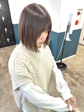 ヘアーブレイス(hair brace) ぷつっとボブ【荒井悠葵】