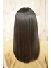 髪質改善カラー＋デザインカット￥16000