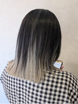 イリエヘア 川口(irier hair) リタッチが気にならないアンブレラホワイト【薬師神】