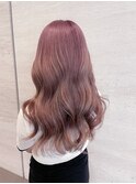 くすみピンク