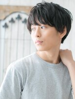 モッズヘアメン 名護大東店(mod's hair men)&nbsp;爽やかブラック重めマッシュパーマk名護大東