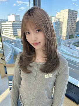 ビューナゴヤ 名駅(VIEW NAGOYA) レイヤーカット/似合わせカット/前髪カット/ロングレイヤー