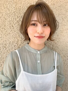 ハローバイシー 仙台(Hello by Sea) 大人ガーリー×ダークアッシュ[似合わせカット/ミディアム]