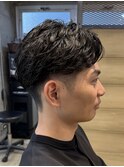 ツイストスパイラルパーマ/スパイキーショート/ツーブロック