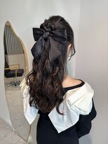 テト(teto.)&nbsp;ハーフアップヘアアレンジ