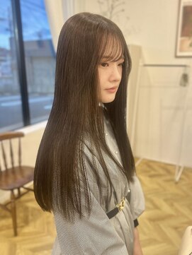 ローブ(L’AUBE) ブリーチなし透明感イルミナカラー岡崎