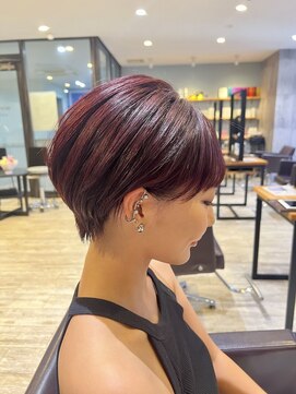 西宮/髪質改善/縮毛矯正/丸みショート/マッシュショート