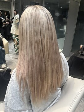 ハイトーンカラー/ブリーチ/髪質改善/トリートメント