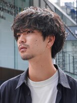 フィフス(fifth)&nbsp;原宿無造作シャドウパーマラウンドマッシュウルフカット刈り上げ