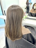 ゴウトゥデイシェアサロン 町田店(GO TODAY SHAiRE SALON)&nbsp;冬の透明感カラー　オリーブベージュ