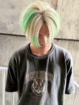 ネハス 名古屋栄店(nehus.) ブリーチ/クラゲヘアー/小顔に見せるヘア/ココアベージュ