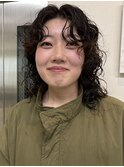 ミディアムパーマ