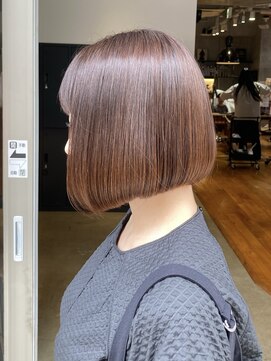 g r a i n canvas. 川崎/ショート/ボブ/髪質改善【グレイン】【5月1日～（予定）】 シンプルボブ 縮毛矯正 髪質改善 窪田