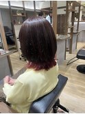 レイヤーカット＋インナーカラー