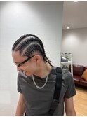 メンズコーンロウヘアセットダンスキッズ10代20代レイヤーカット