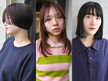 オーオ シカシカ(OOO YY)の写真/乾かすだけで決まるモード×ナチュラなルカット。計算された似合わせ、圧倒的な再現性ともちの良さを実現◎