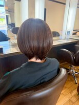 ヴァンカウンシル 清須店(VANCOUNCIL)&nbsp;小顔見えくびれショートボブ 夏ケアカラー