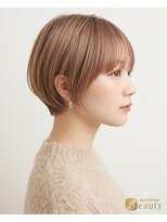 エルシー 江坂店(Lc)&nbsp;ショートボブ/大阪吹田江坂/ミルクティーベージュ