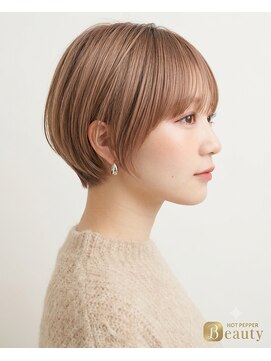 エルシー 江坂店(Lc) ショートボブ/大阪吹田江坂/ミルクティーベージュ