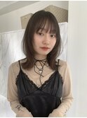 韓国レイヤーイルミナカラーレイヤーボブハッシュカット