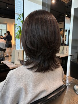 ミスエッセンス(MISS ESSENCE) 大人レイヤースタイル/ミスエッセンス平岩