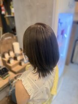 アトリエナガノツー 千葉富士見店(atelier nagano 2)&nbsp;カーキアッシュ×ボブレイヤー【千葉/千葉中央】