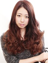 美容室ソラ 小岩店(sora)&nbsp;センターパートとウェーブでモテの予感★ウェーブロング【小岩】