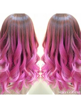 マジックマッシュ(Magic Mush) コットンピンクキャンディグラデーション