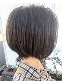 前下がりショートボブ