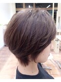 *+aimerが叶える...簡単スタイリング×襟足スッキリショート*