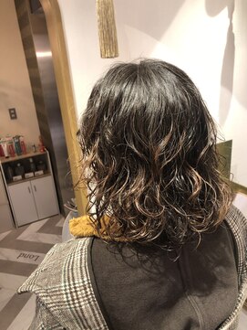 ロンドアベニール 北千住(Lond avenir) namie 波ウェーブデジタルパーマ/プリカール
