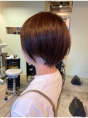【hhair四条大宮】エアリーショートボブ