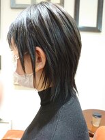 タントラ(tantra)&nbsp;艶ストレート マッシュウルフ☆デープアメジスト