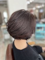 リノカヒリ(Lino kahili)&nbsp;冬におすすめショコラブラウンボブ