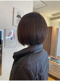 ショートボブ　20代30代40代　丸みショート　グラボブ