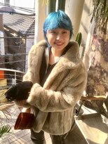 フィン(fin,)&nbsp;fin,/くびれヘア/似合わせカット/デザインカラー/ツートンカラー