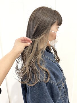 コワファースト  させぼ五番街店(COIFF1RST) 王道人気なインナーベージュ