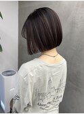 ブラウンベージュ ハイライトカラー