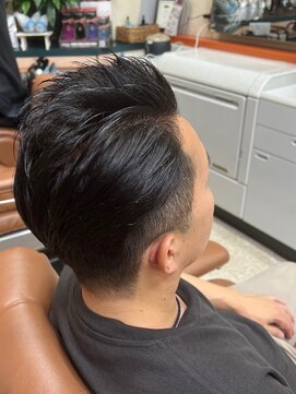 アポロカットステージ 相模大野店 アップバング/ツーブロックマッシュ<理容室>[メンズ/相模大野]